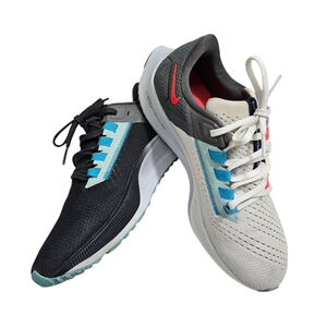 Nike Women's Air Zoom- Black and White with Neon Accents size 9.5